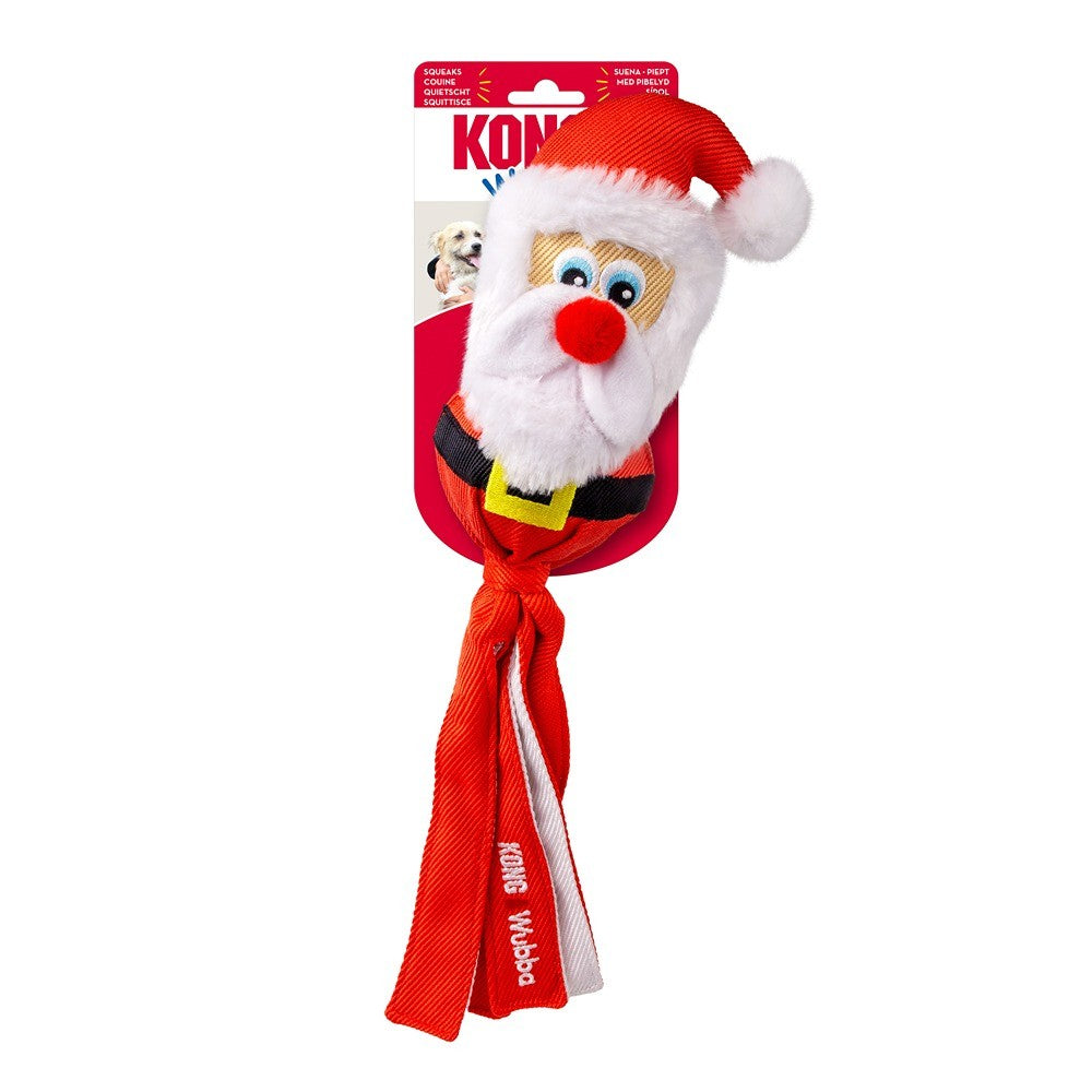 Kong Holiday Wubba Dog Toy Assorted