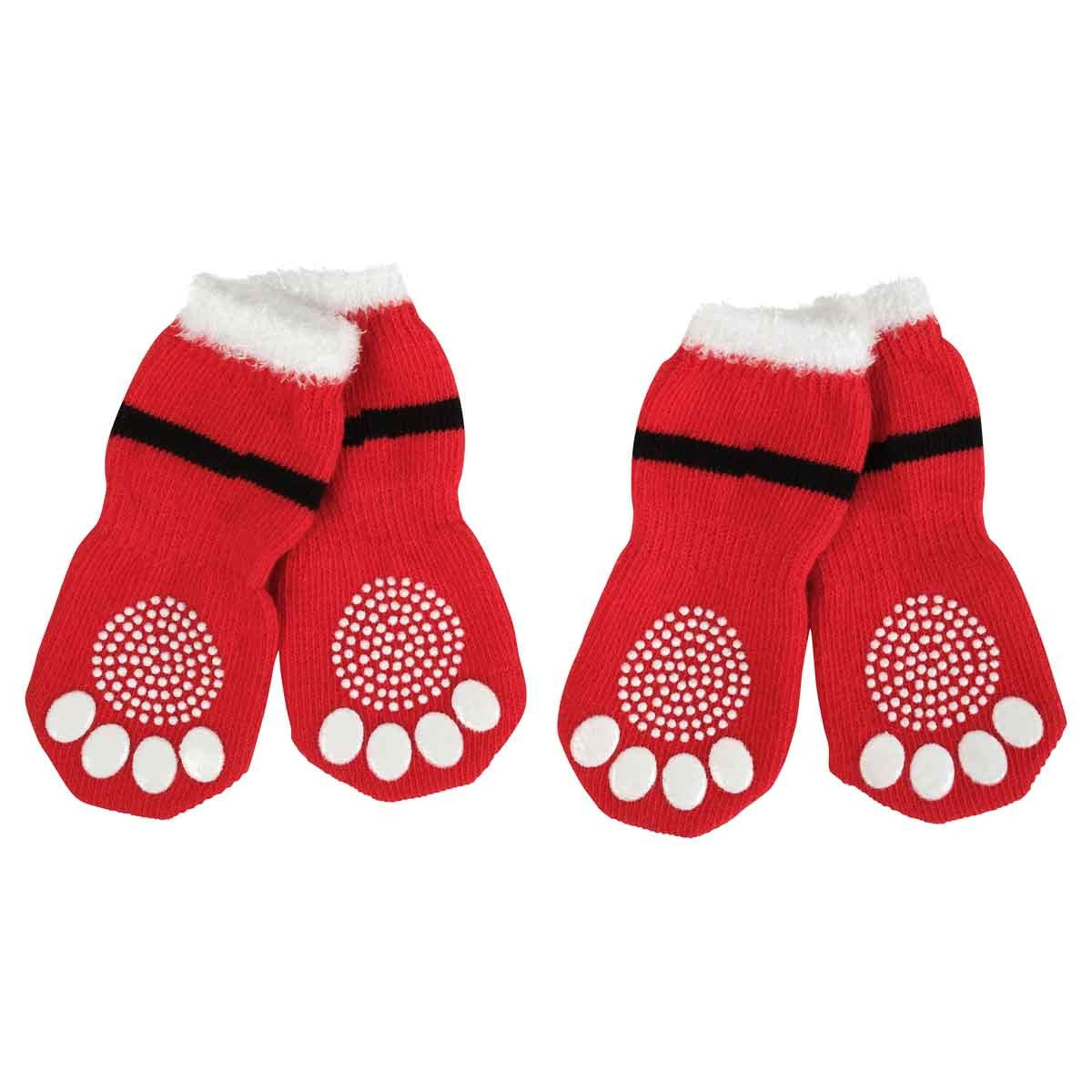 Petstock Christmas Dog Santa Socks