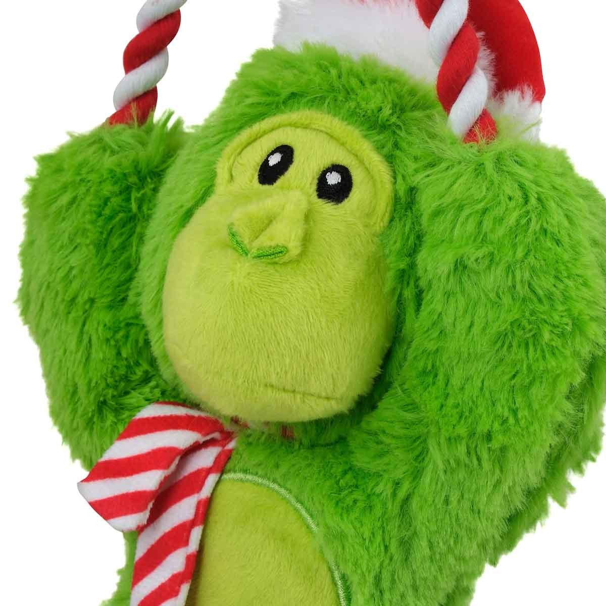 Petstock Christmas Monkey Tug Dog Toy