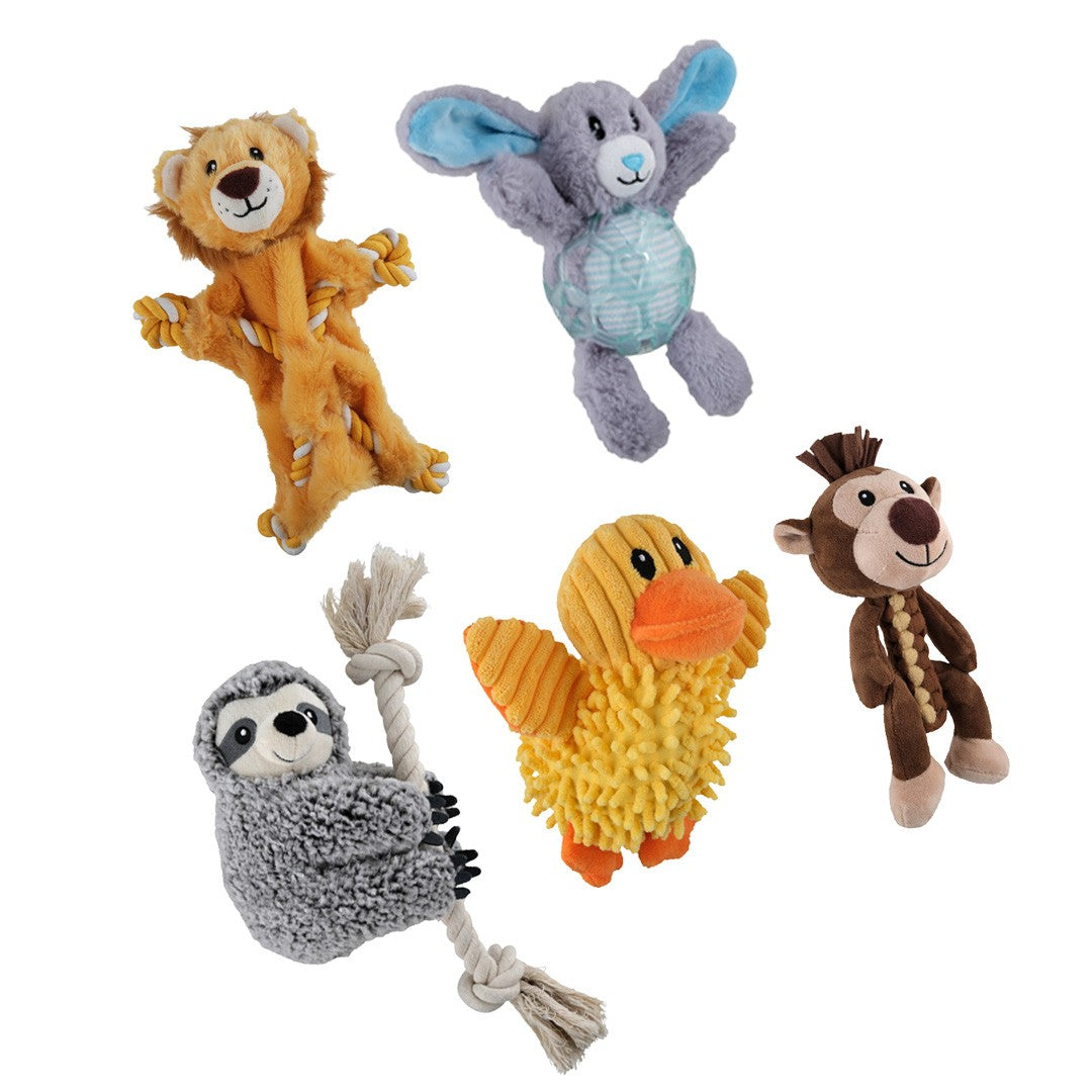 Creatures Bunny Plush Dog Toy