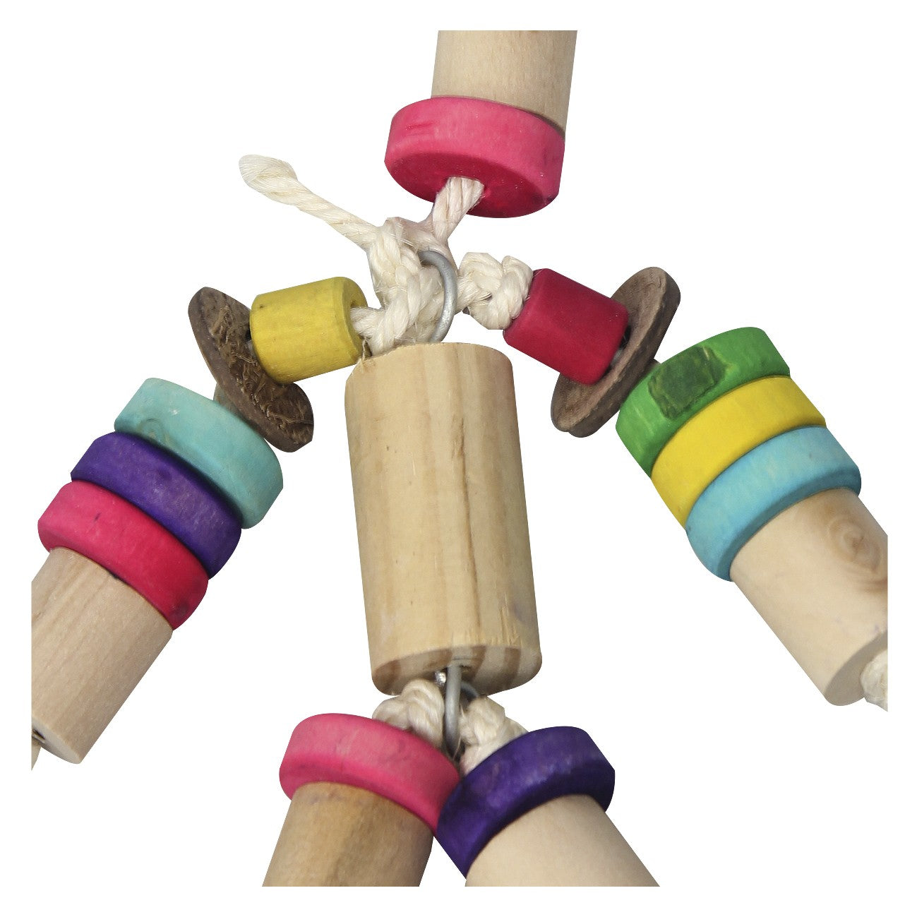 Avi One Doll With Coconut Shell Bird Toy