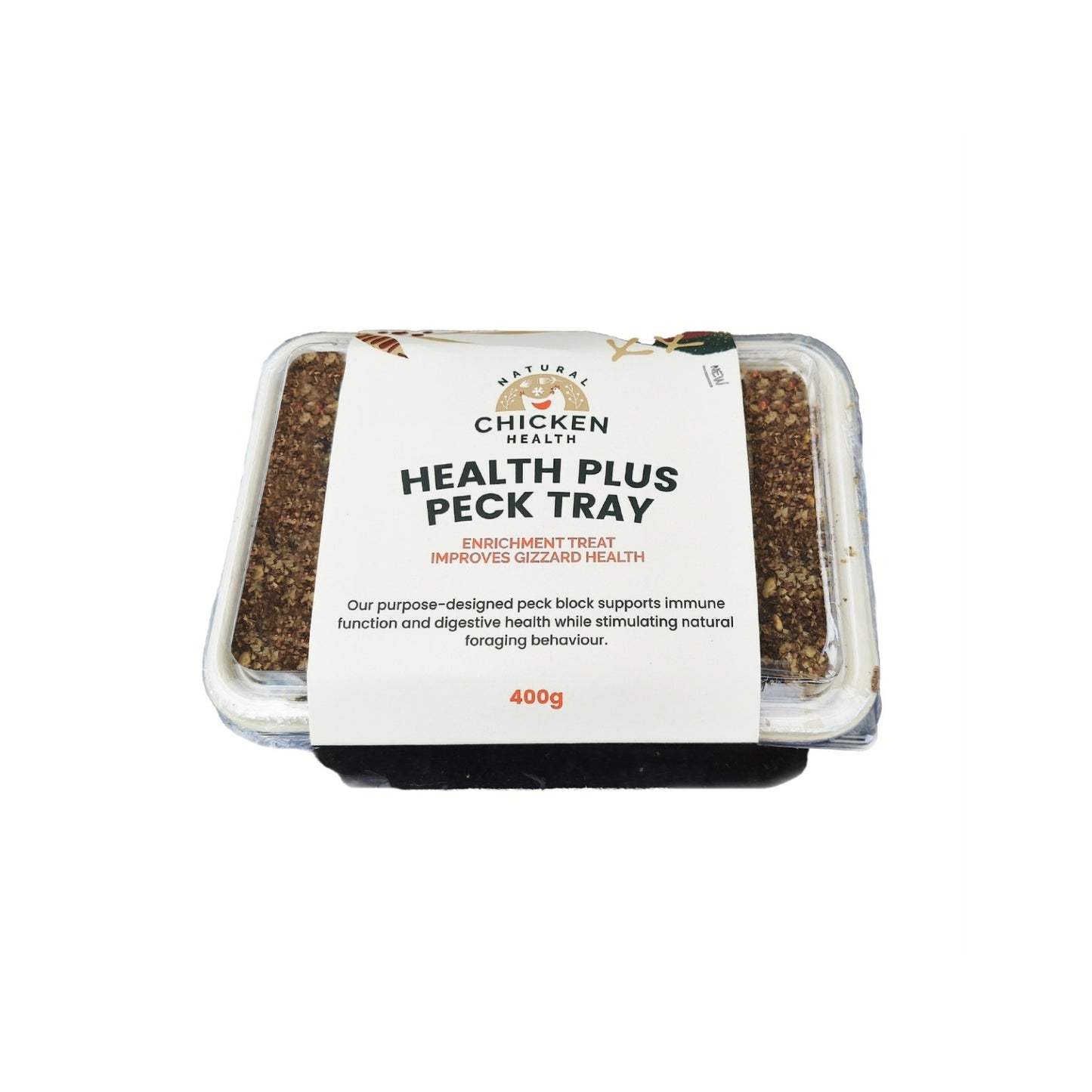 Natural Chicken Health Peck Tray Health Plus Poultry Supplement