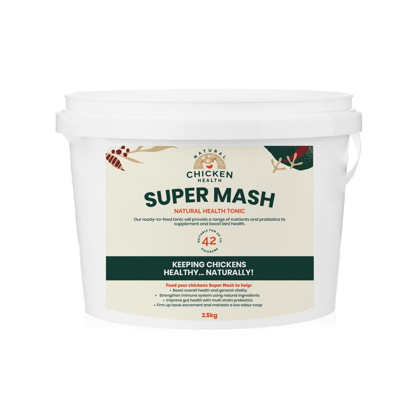 Natural Chicken Health Super Mash Poultry Supplement
