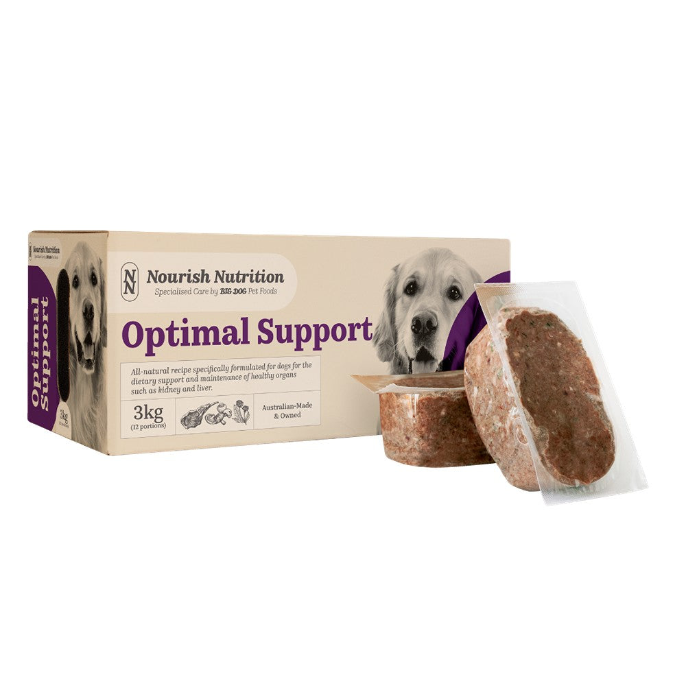 Nourish Nutrition Optimal Support Raw Dog Food
