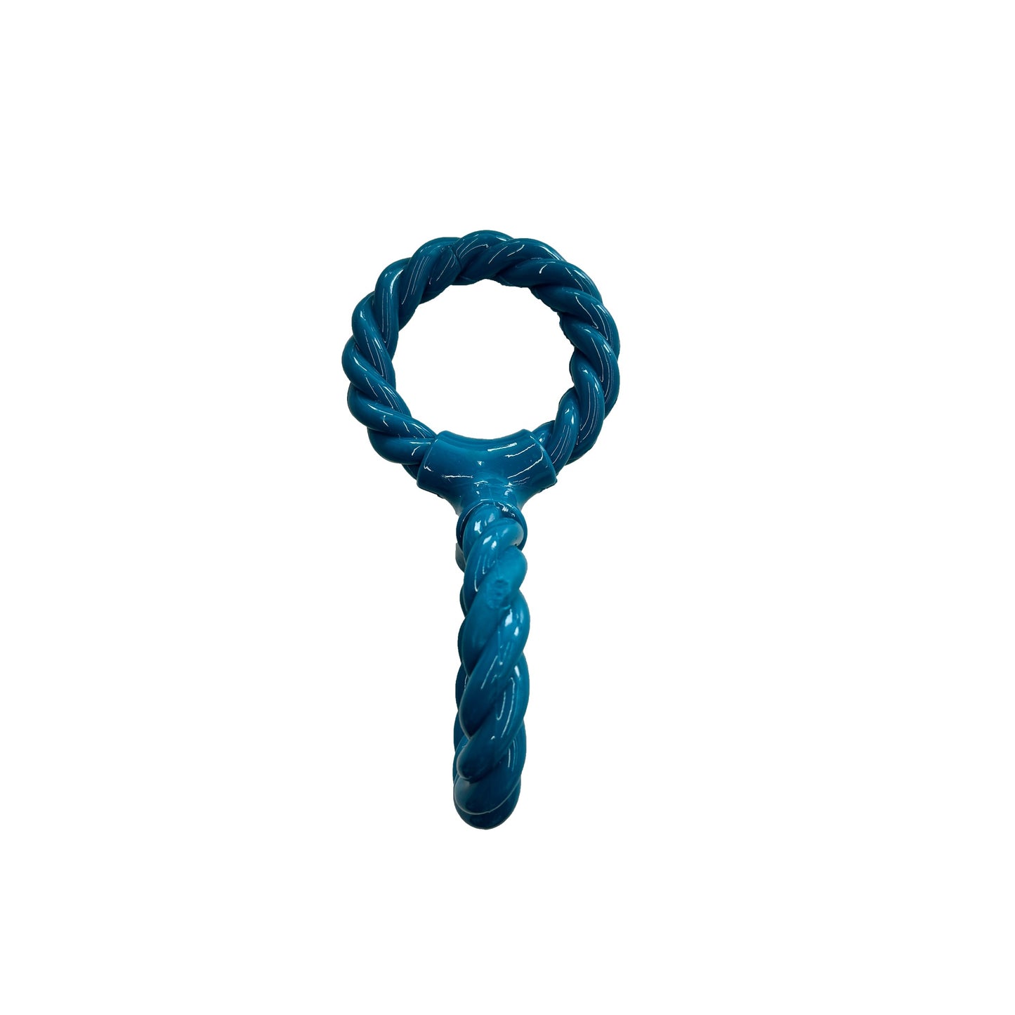 Infinity TPR Rope Double Ring Twist Tug Dog Toy