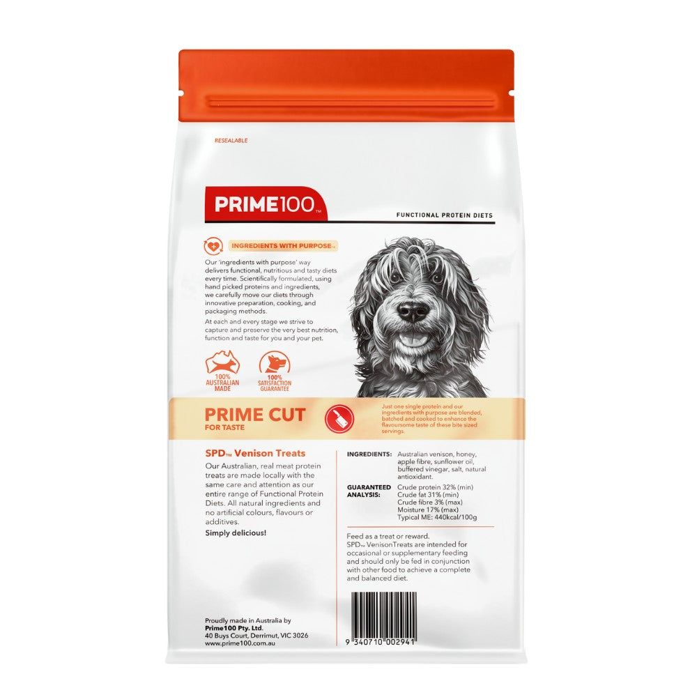 Prime100 SPD Prime Cut Venison Dog Treats