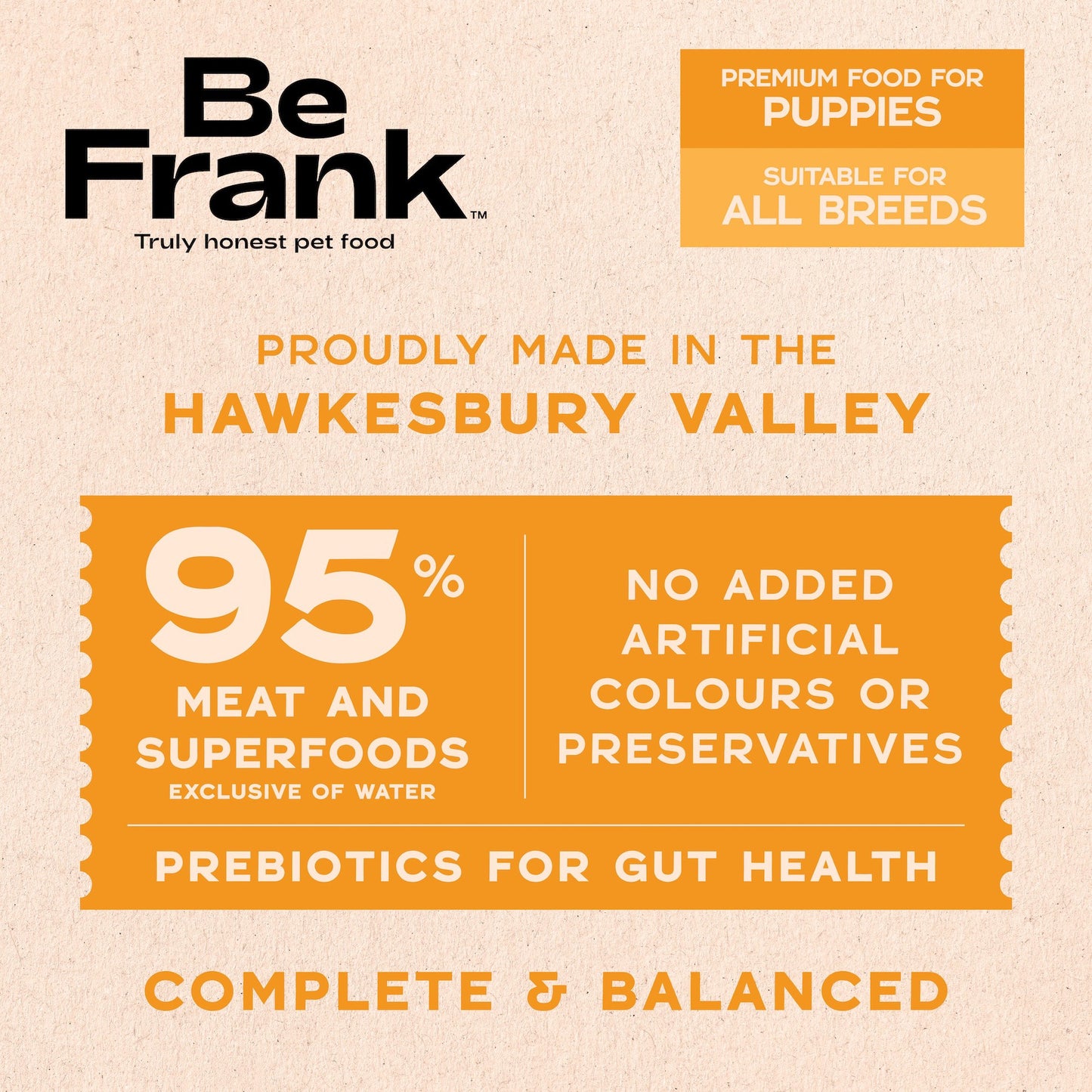 Be Frank Puppy Chicken Pate Wet Dog Food