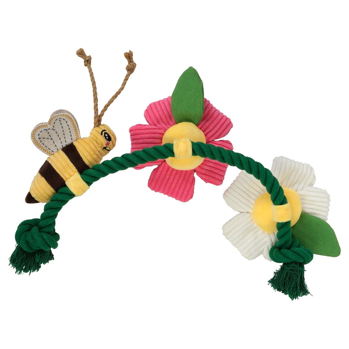 Lexi & Me Flower & Bee Rope Toy