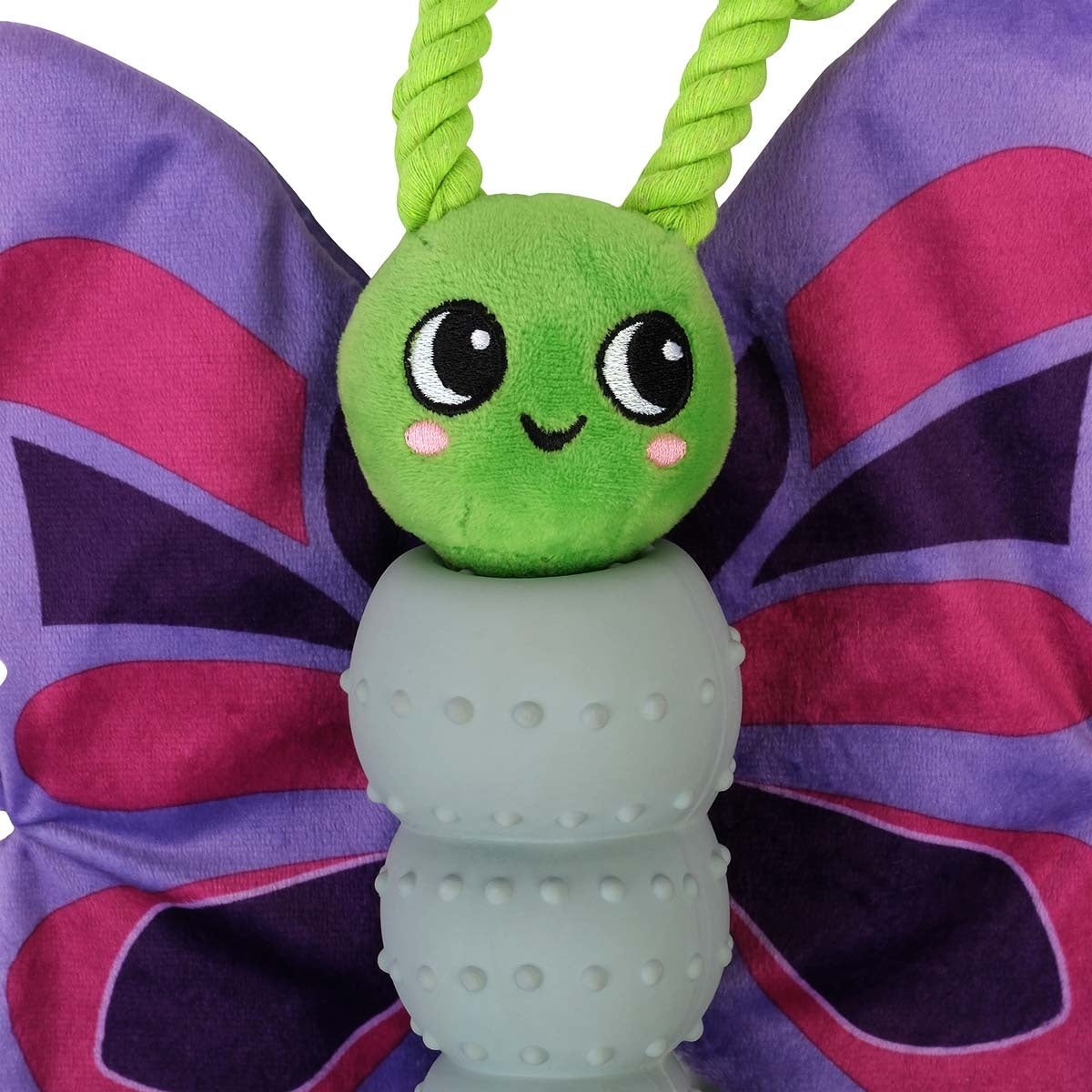 Lexi & Me Butterfly Plush & Rubber Toy