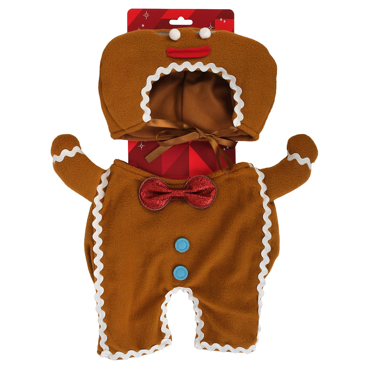 Petstock Christmas Gingerbread Dog Costume