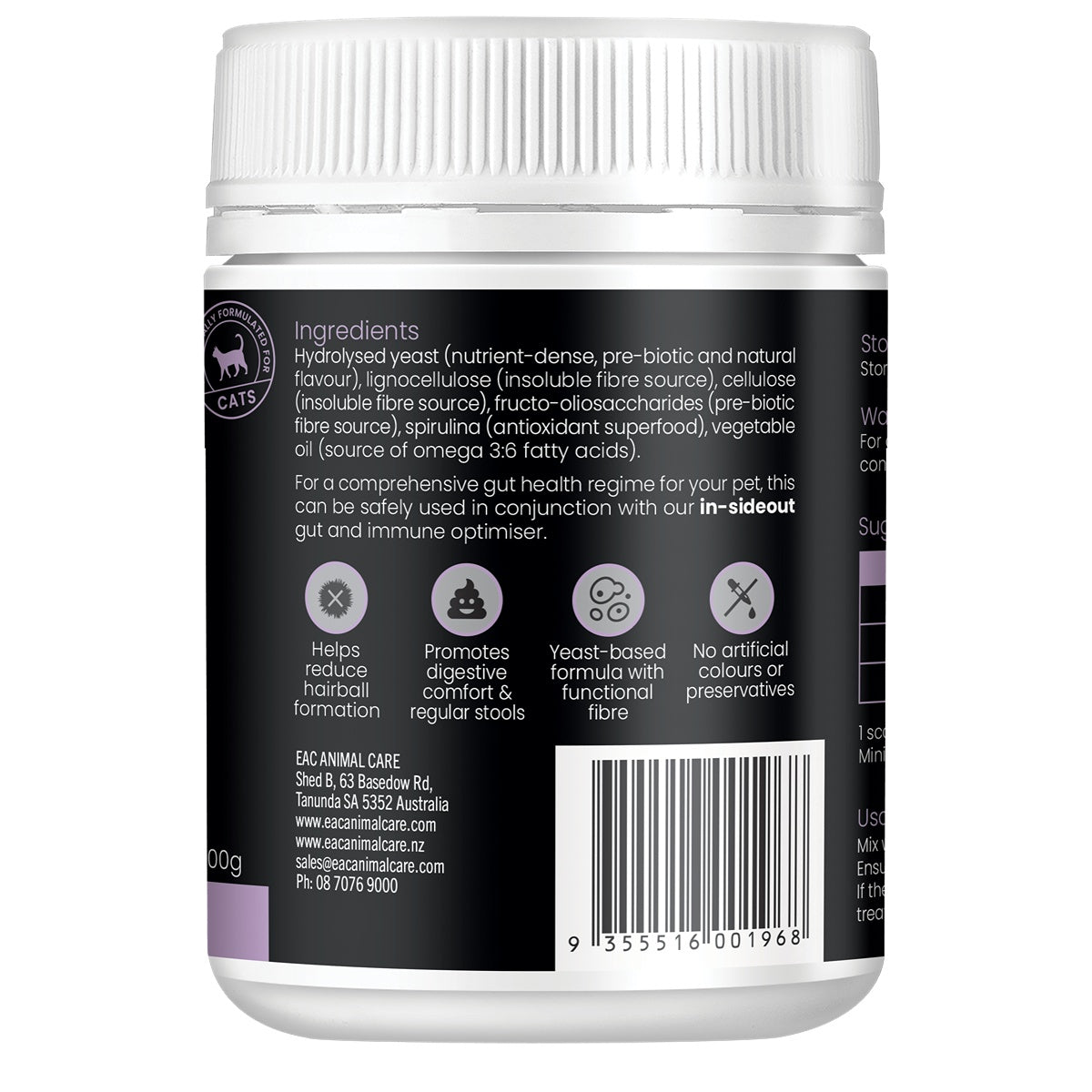 EAC Gut & Furball Supplement for Cats
