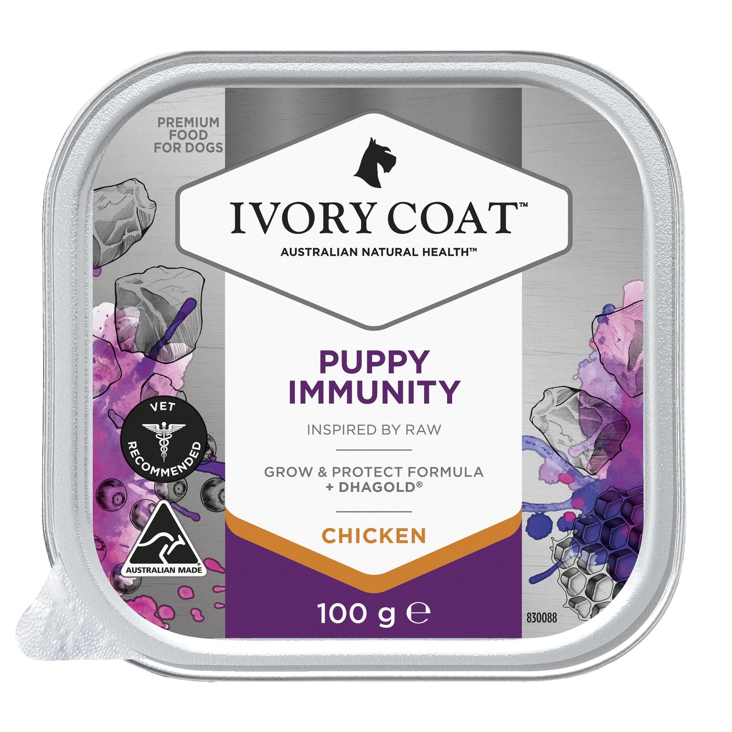 Ivory Coat Raw Health Puppy Immunity Dog Food Bundle