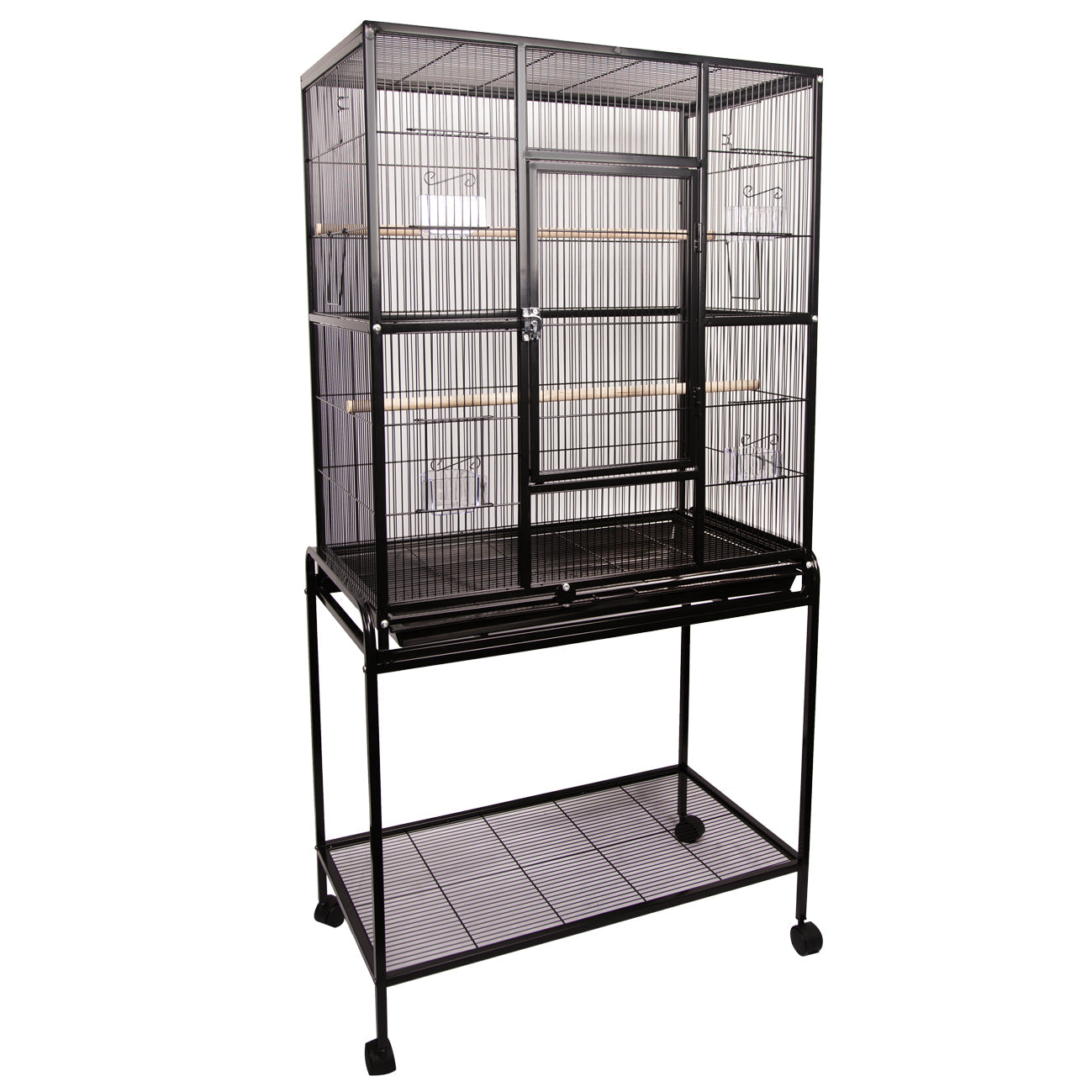 Avi One 604 Square Black Bird Cage