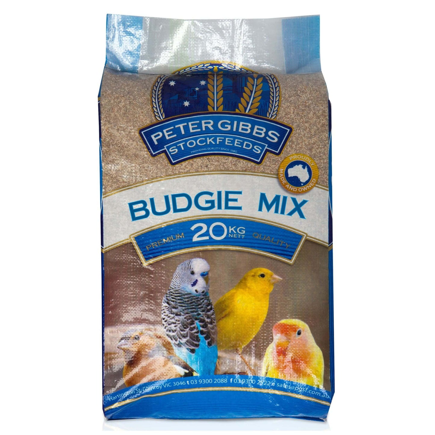Peter Gibbs Stockfeeds Budgie Mix