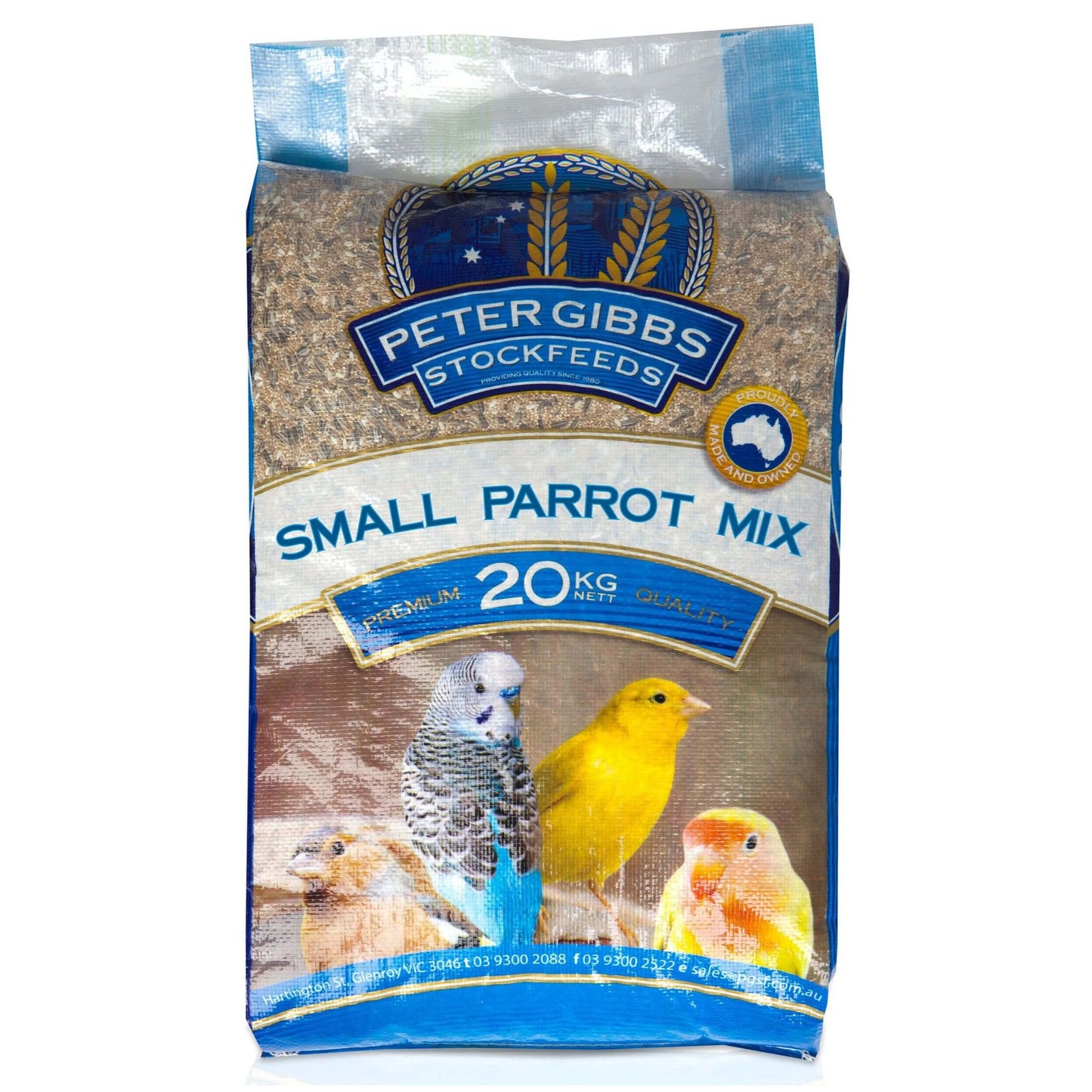 Peter Gibbs Stockfeeds Small Parrot Mix
