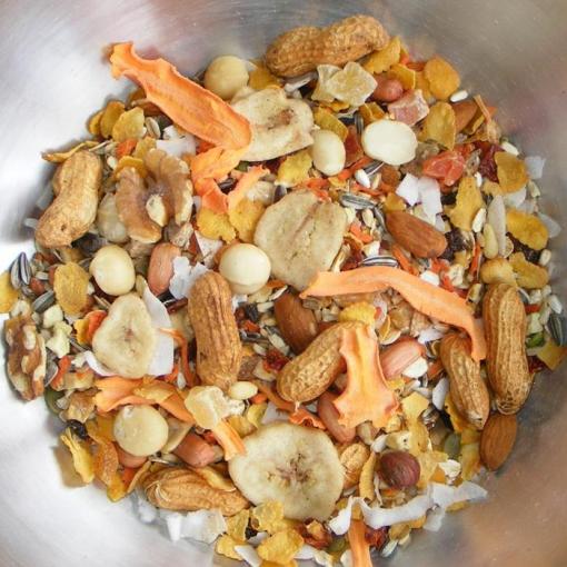 Birdzone Amazon & Grey Blend