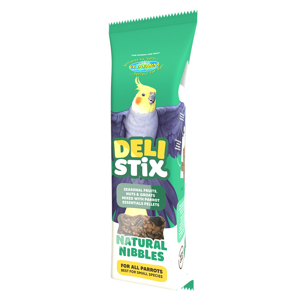 Vetafarm Deli Stix Natural Nibbles Small Parrot Bird Treat