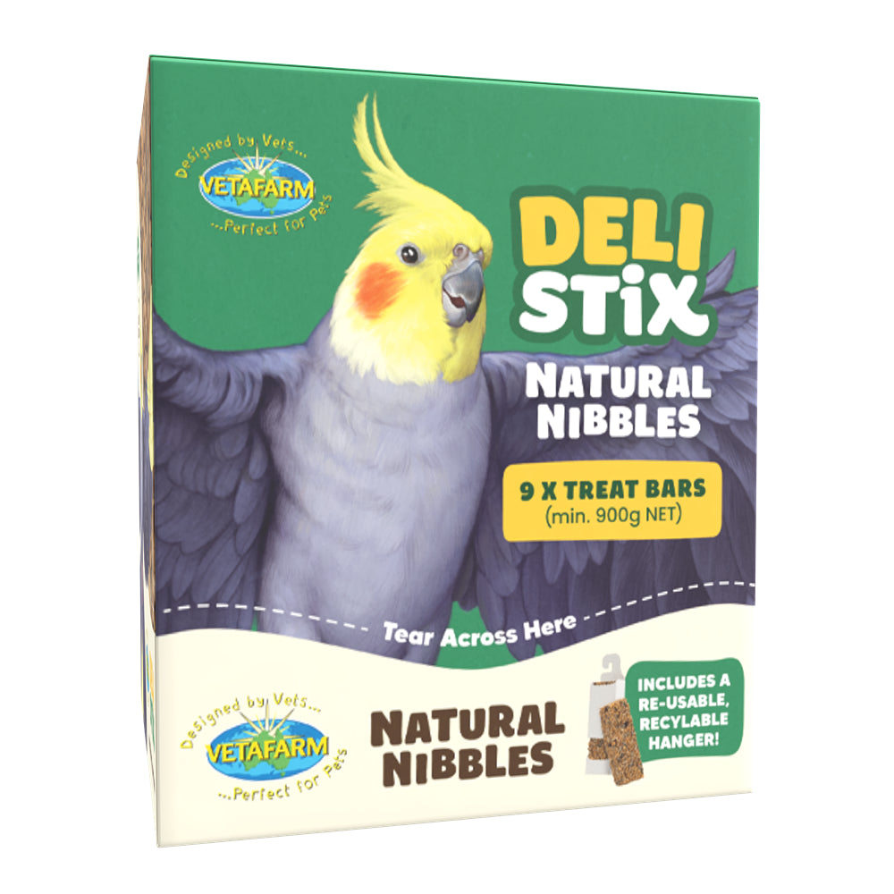 Vetafarm Deli Stix Natural Nibbles Small Parrot Bird Treat