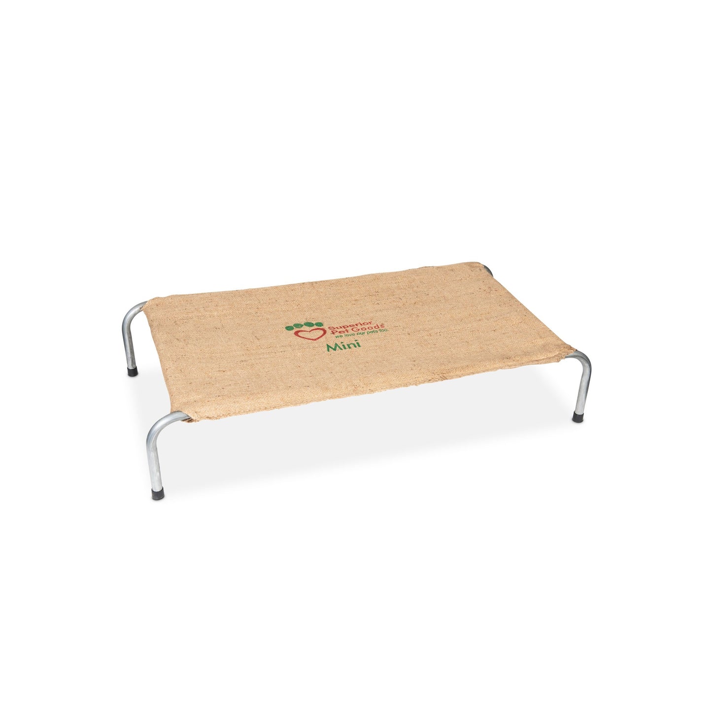 Superior Pet Goods Hessian Bag Raised Dog Bed