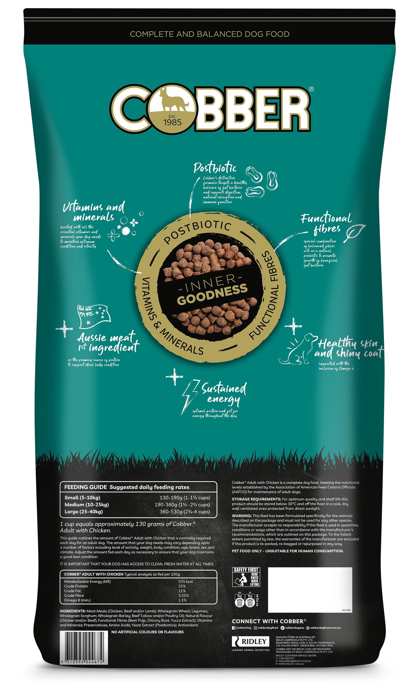 Cobber Dry Dog Food With Chicken