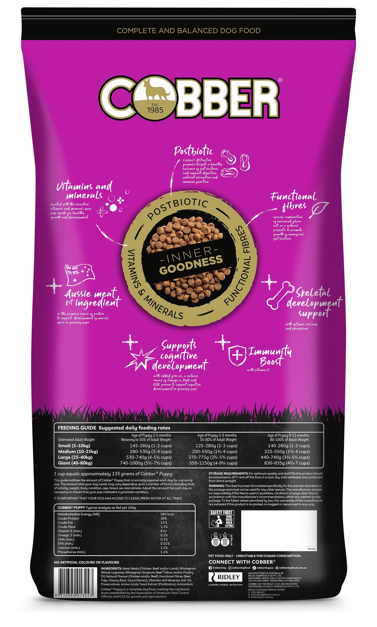 Cobber Puppy Dry Dog Food