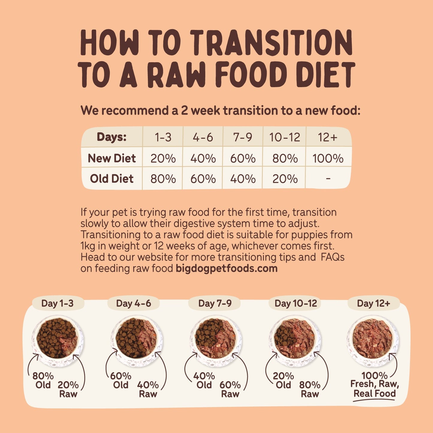 Big Dog BARF Lamb Raw Dog Food