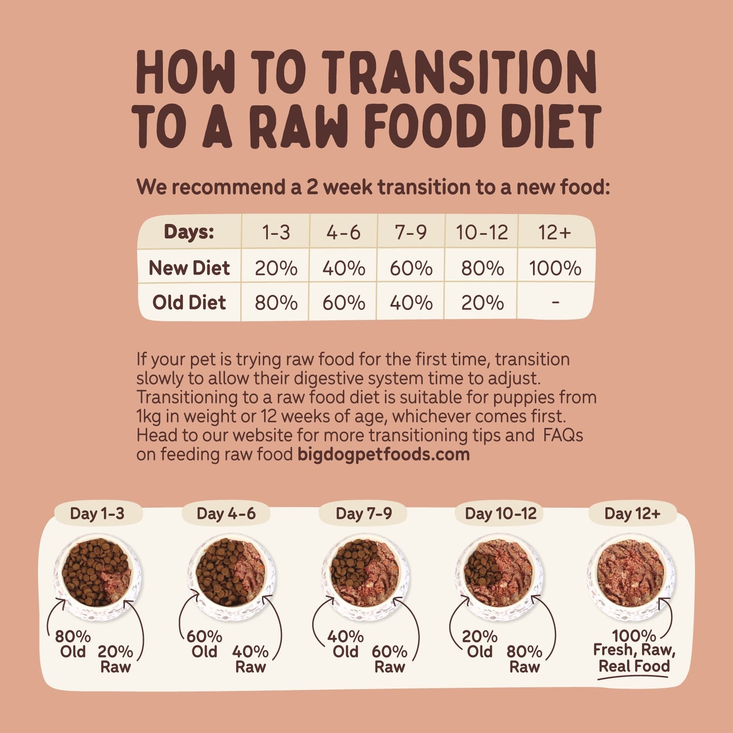 Big Dog BARF Beef Raw Dog Food