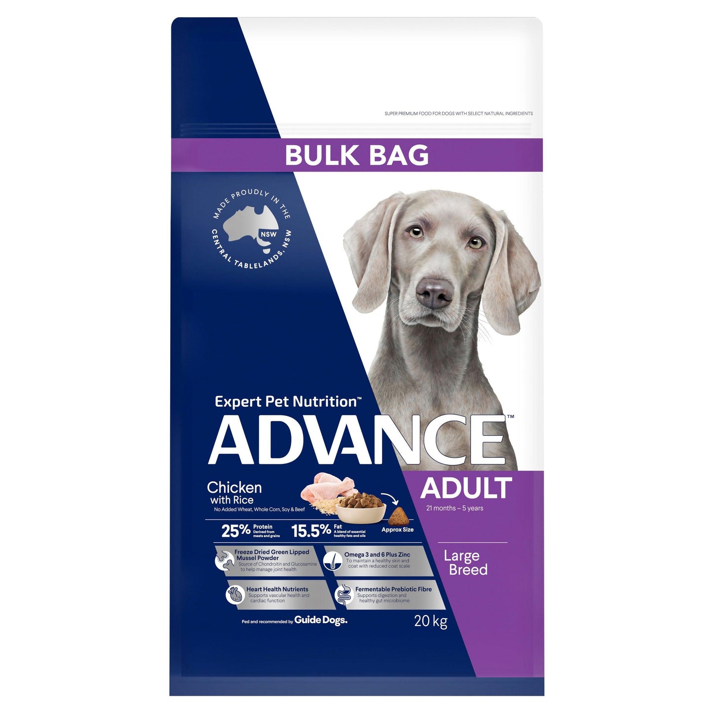 Advance Large Breed Adult Chicken Dry Dog Food