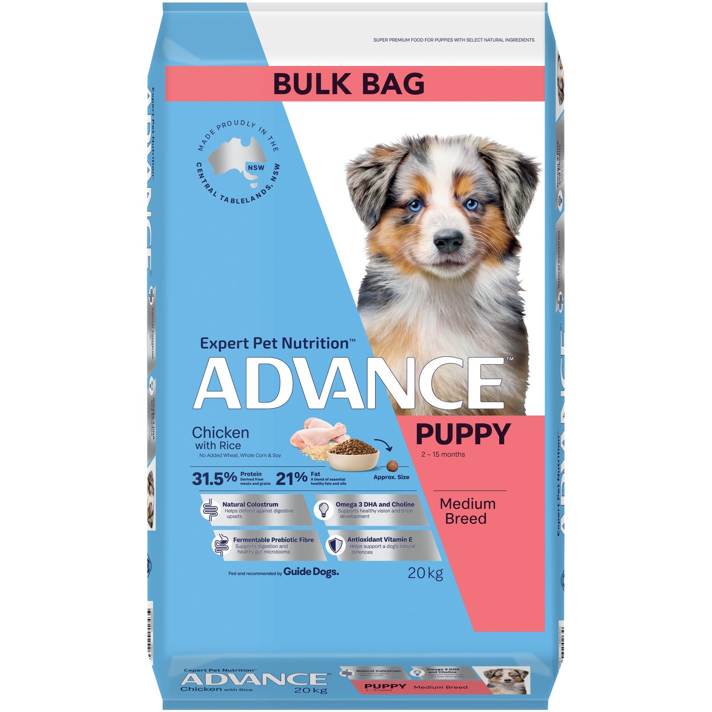Advance Medium Breed Puppy Dry Dog Food