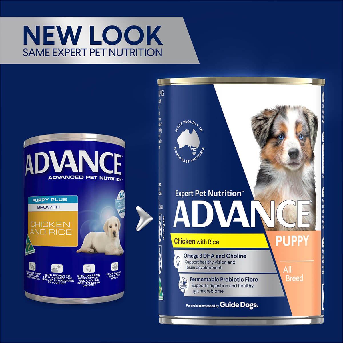 Advance Puppy Chicken & Rice Wet Dog Food