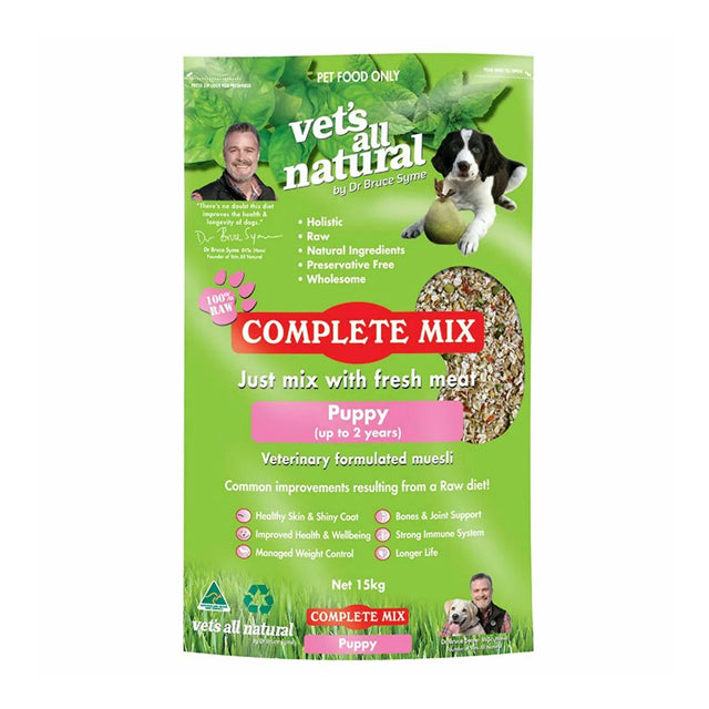 Vets All Natural Complete Mix Puppy Dry Dog Food