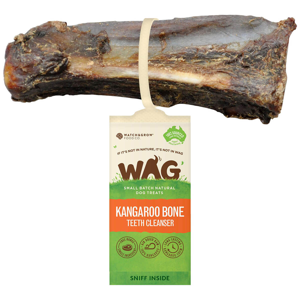 WAG Kangaroo Teeth Cleanser Bone Dog Treat