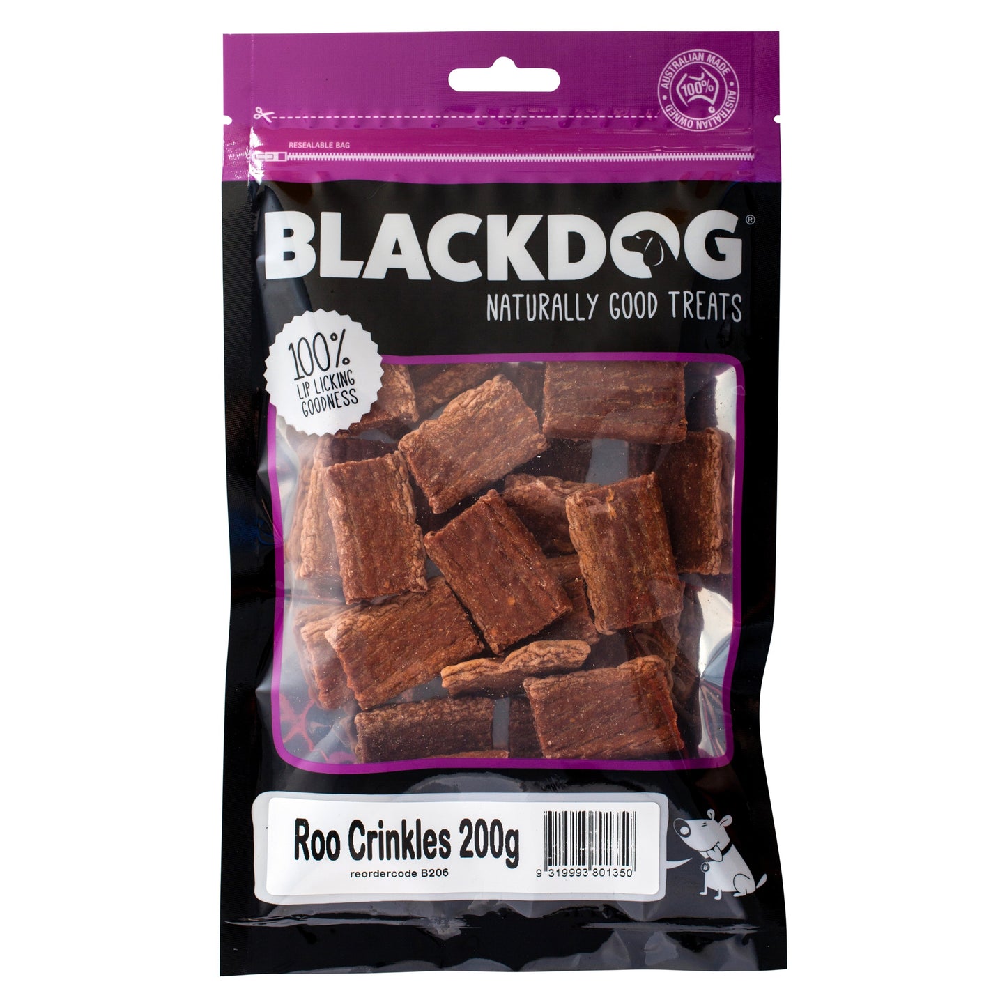 Blackdog Roo Crinkles Dog Treats