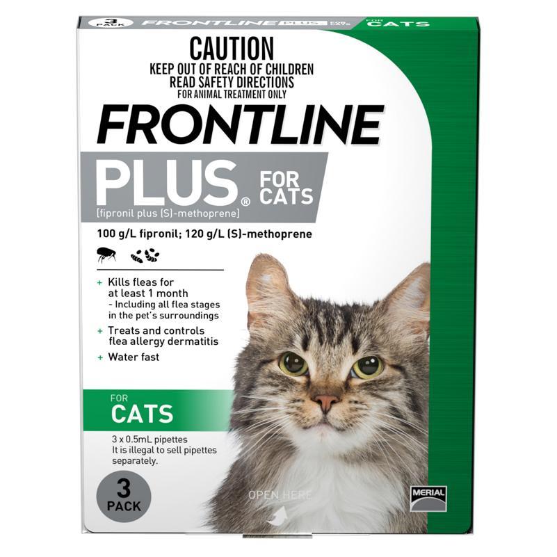 Frontline Plus Flea Treatment for Cats