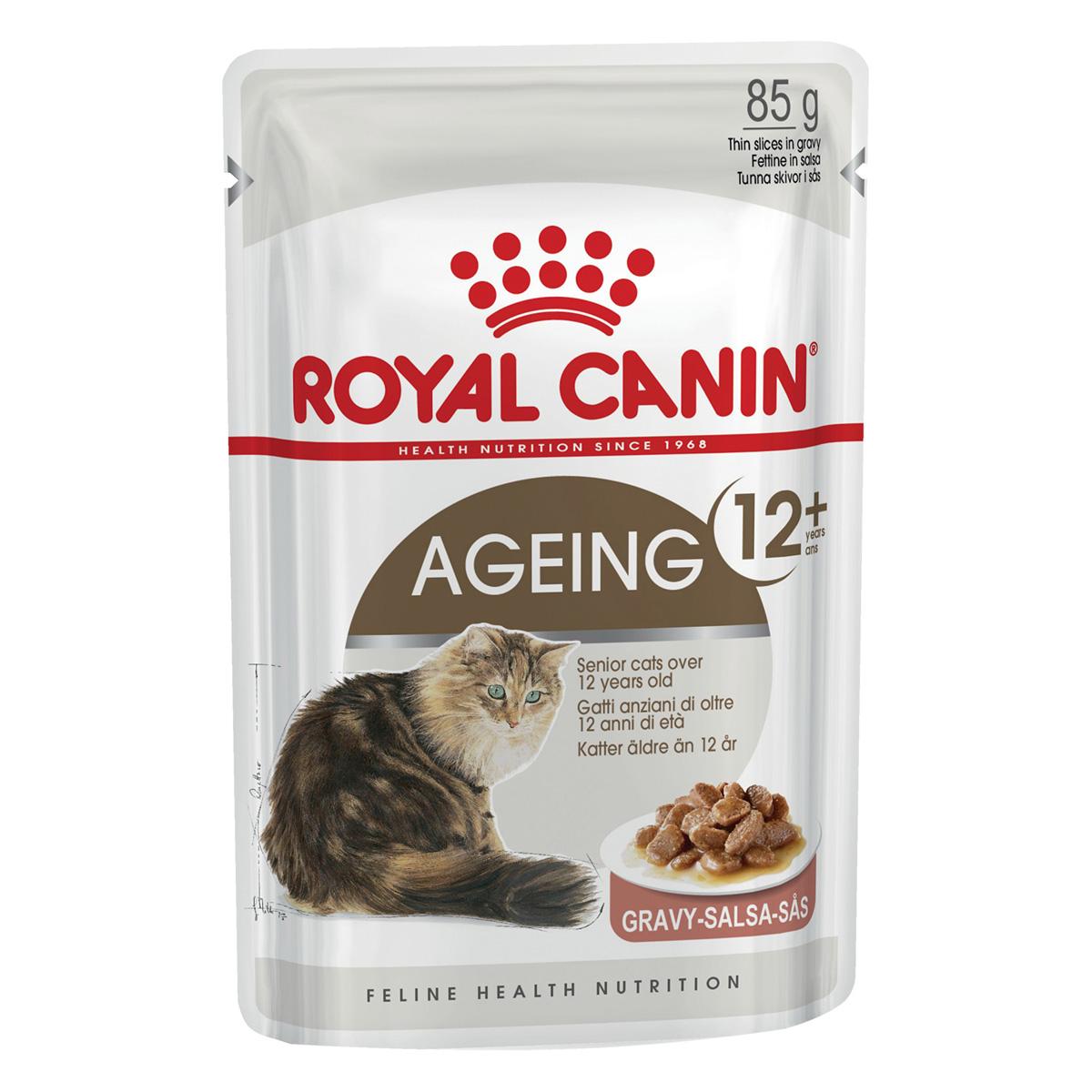 Royal Canin Ageing 12+ Senior In Gravy Wet Cat Food