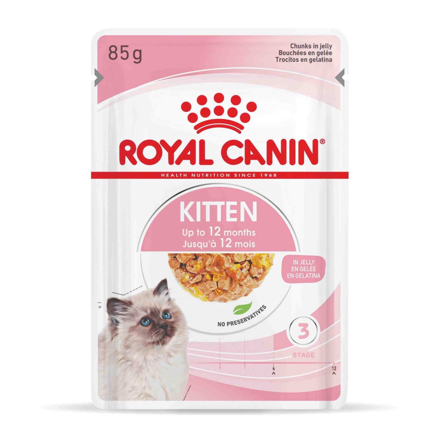 Royal Canin Instinctive Kitten In Jelly Wet Cat Food