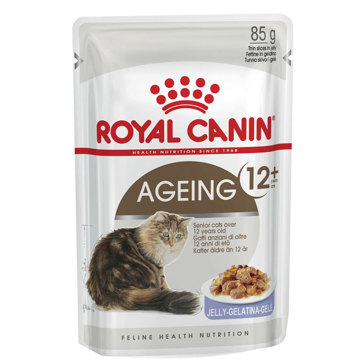 Royal Canin Ageing 12+ Senior In Jelly Wet Cat Food