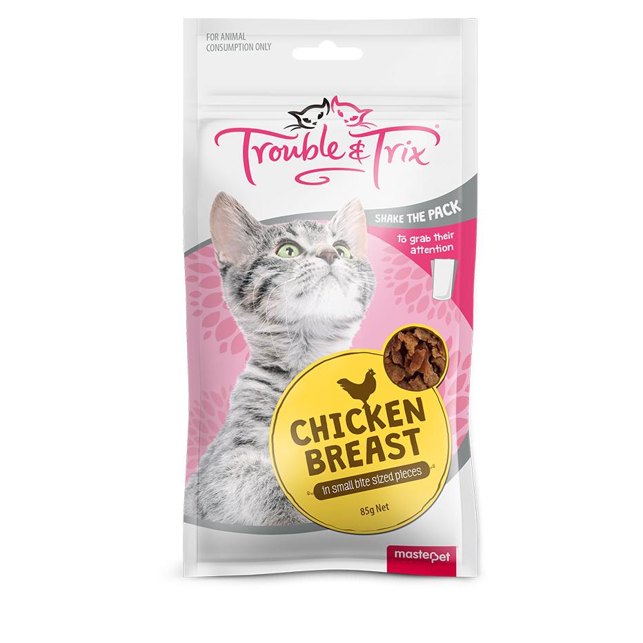 Trouble N Trix Chicken Breast Cat Treats 85g