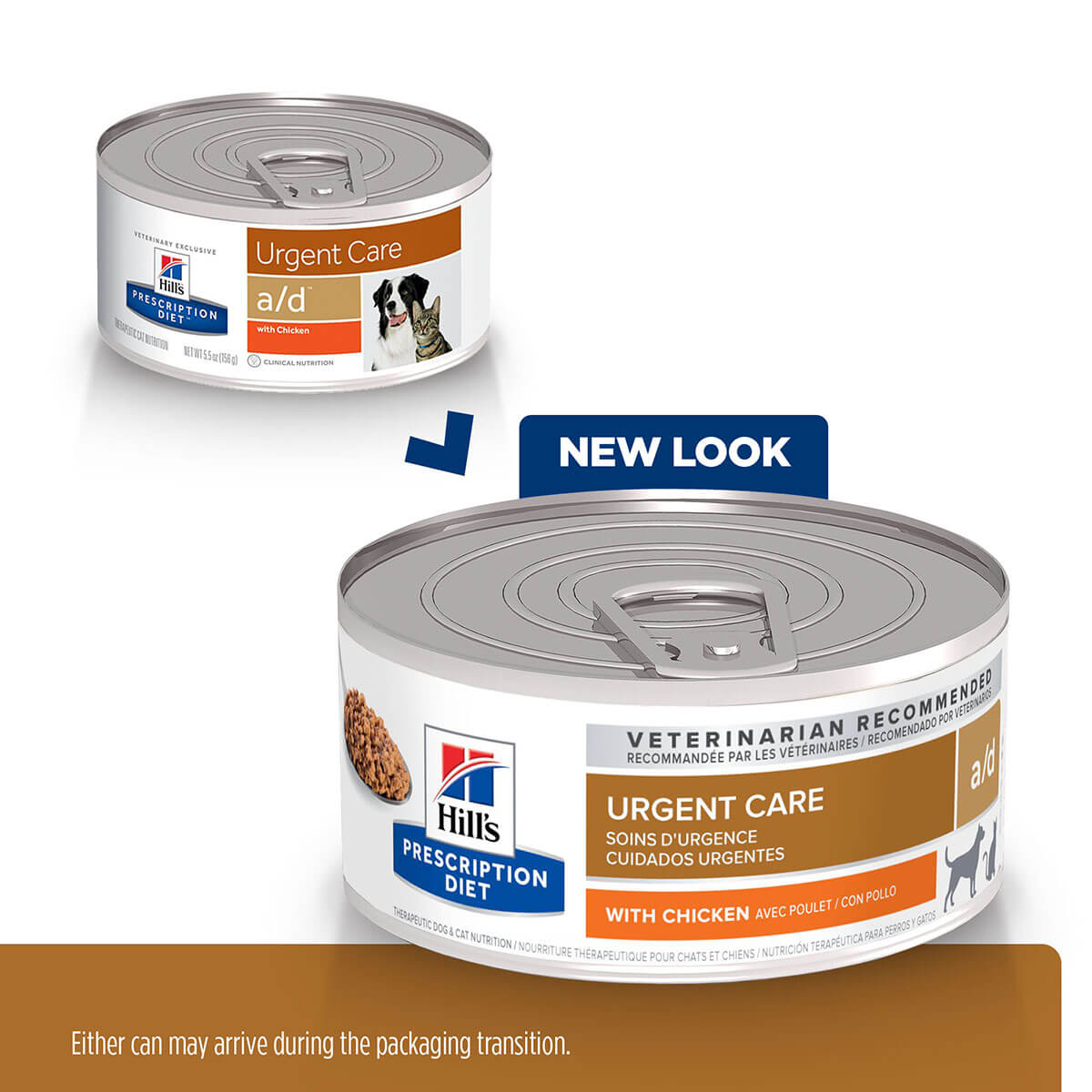 Hill's Prescription Diet A/D Urgent Care Wet Dog & Cat Food 156g