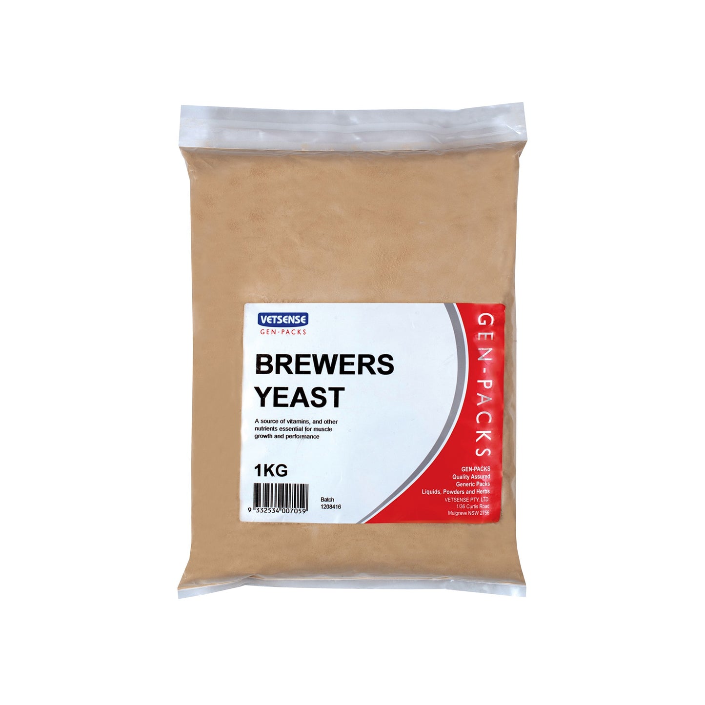 Gen Pak Brewers Yeast Horse & Livestock Supplement