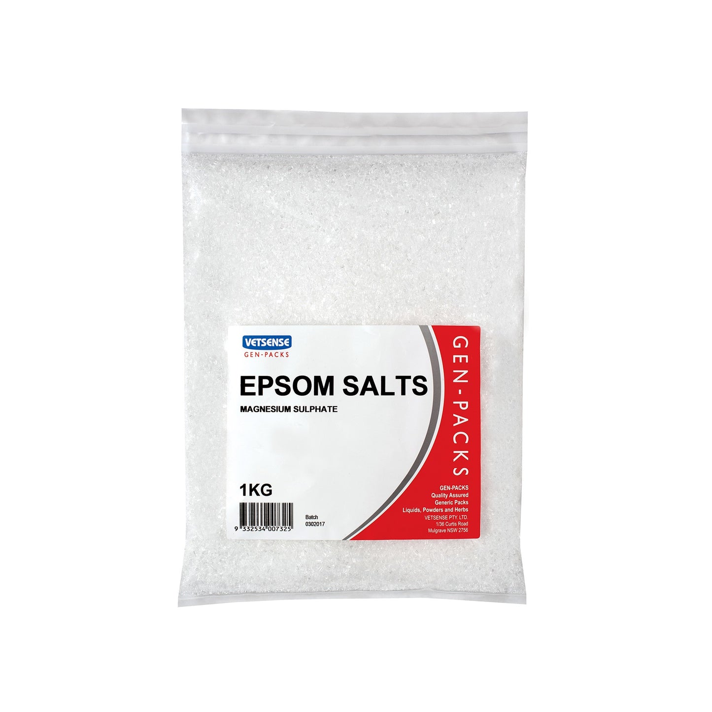 Gen Pak Epsom Salts Electrolyte Horse & Livestock Supplement