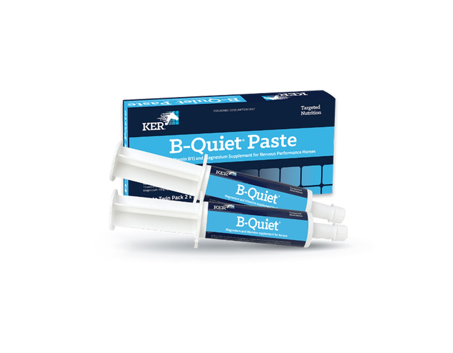 Ker B Quiet Horse Supplement Paste Twin Pack