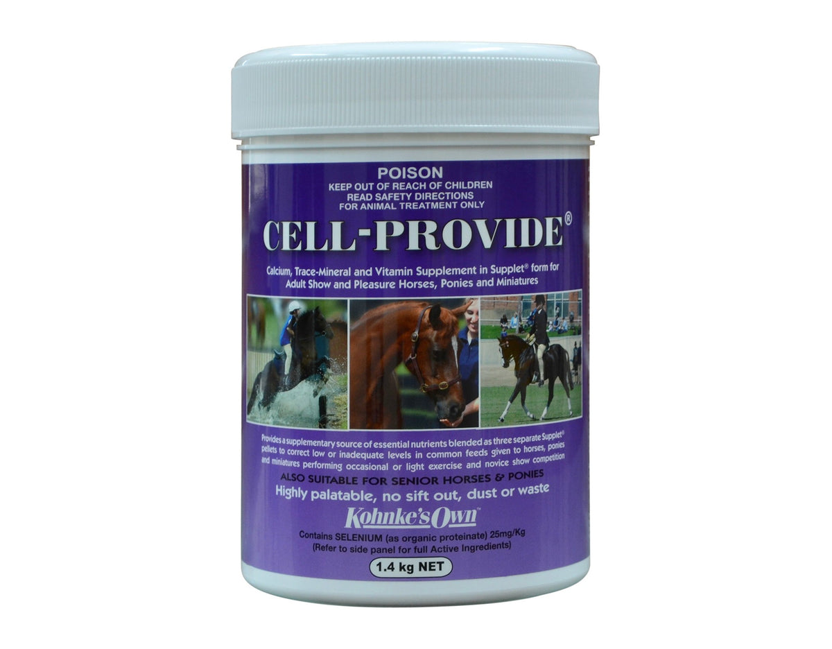 Kohnkes Own Cell Provide Horse Supplement