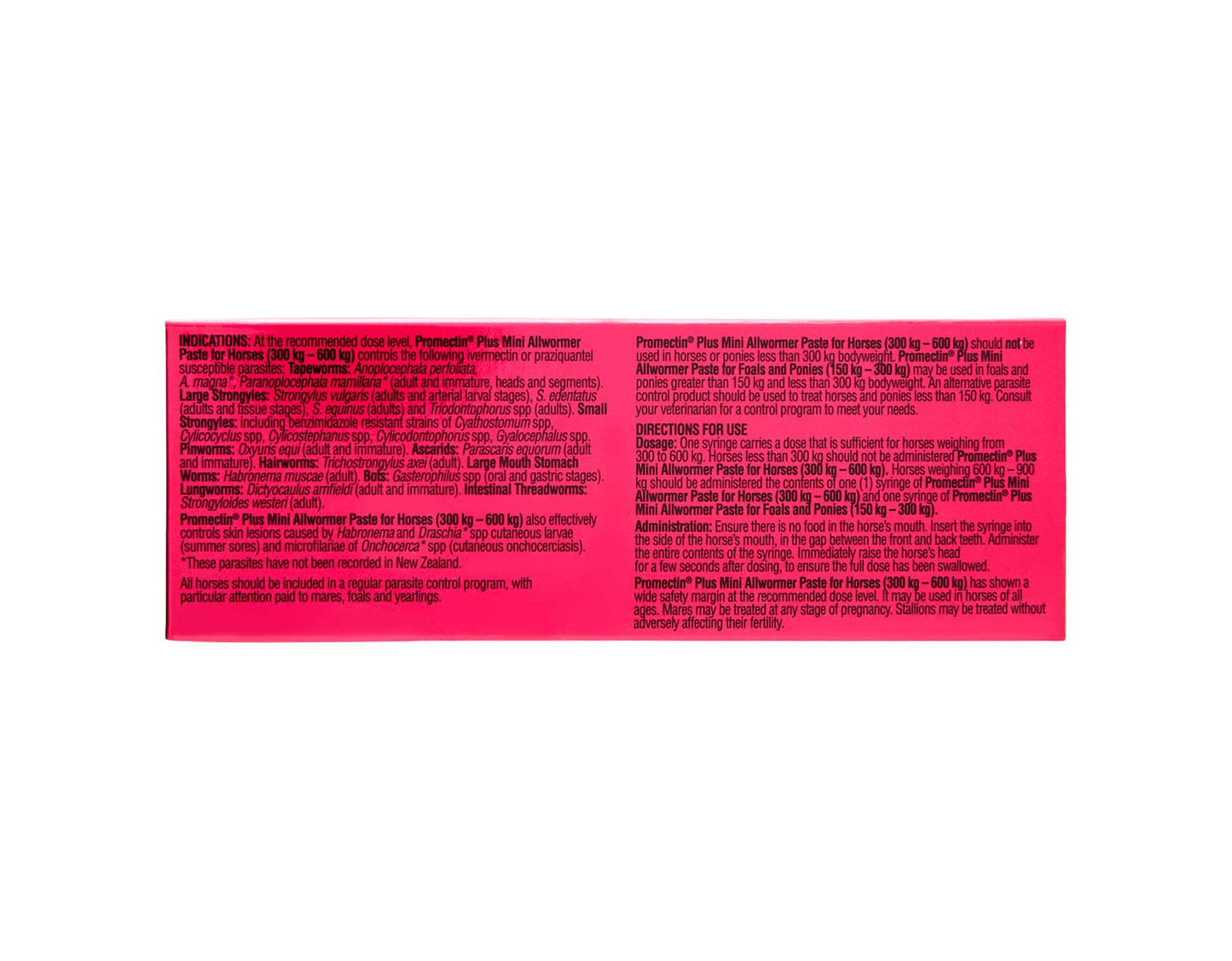 Promectin Plus Mini Horse Allwormer