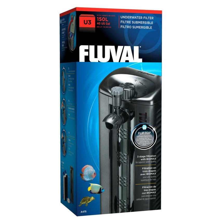 Fluval U3 Internal Aquarium Filter for 90-150L Aquariums