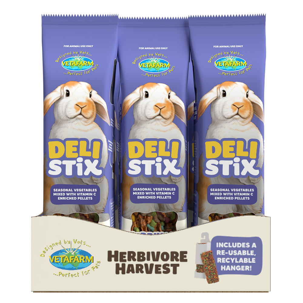 Vetafarm Deli Stix Herbivore Harvest Rabbit & Guinea Pig Treat