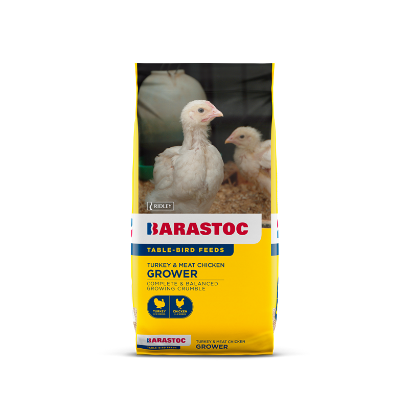 Barastoc Turkey & Meat Chicken Grower 20kg
