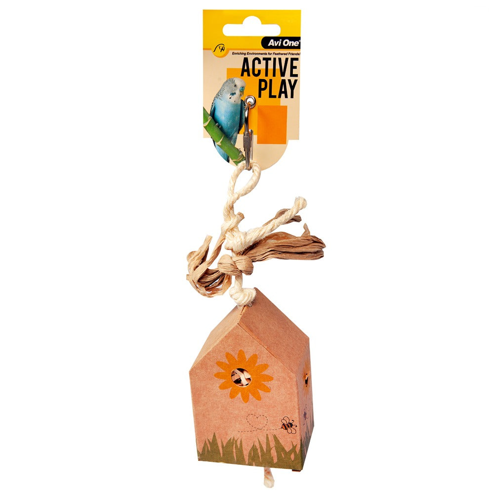 Avi One Bird Toy Paper House