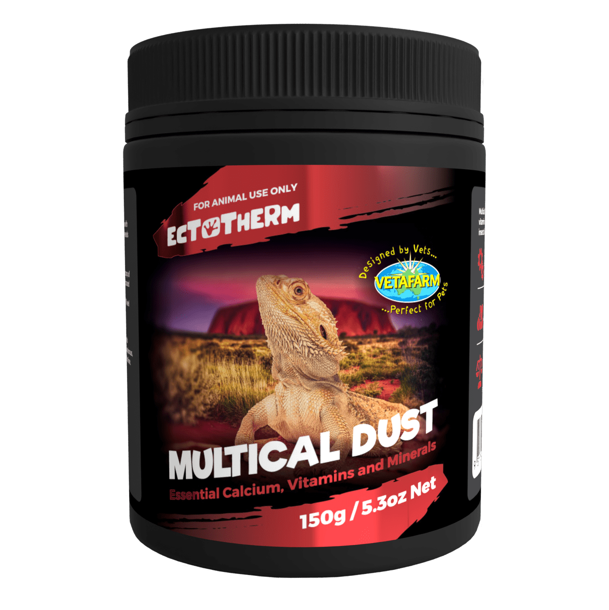 Vetafarm Multical Dust Reptile Supplement