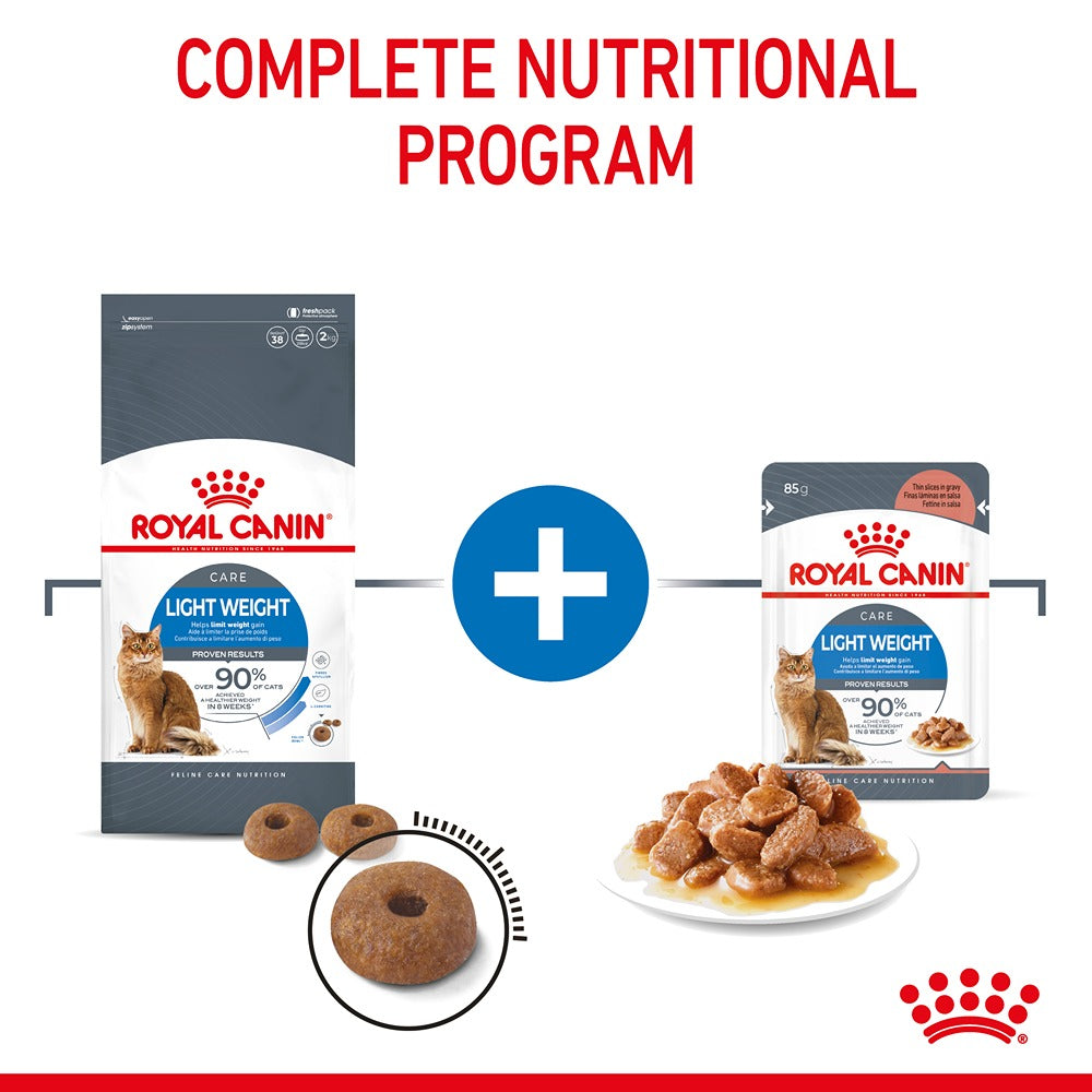 Royal Canin Light Weight Care Gravy Adult Wet Cat Food